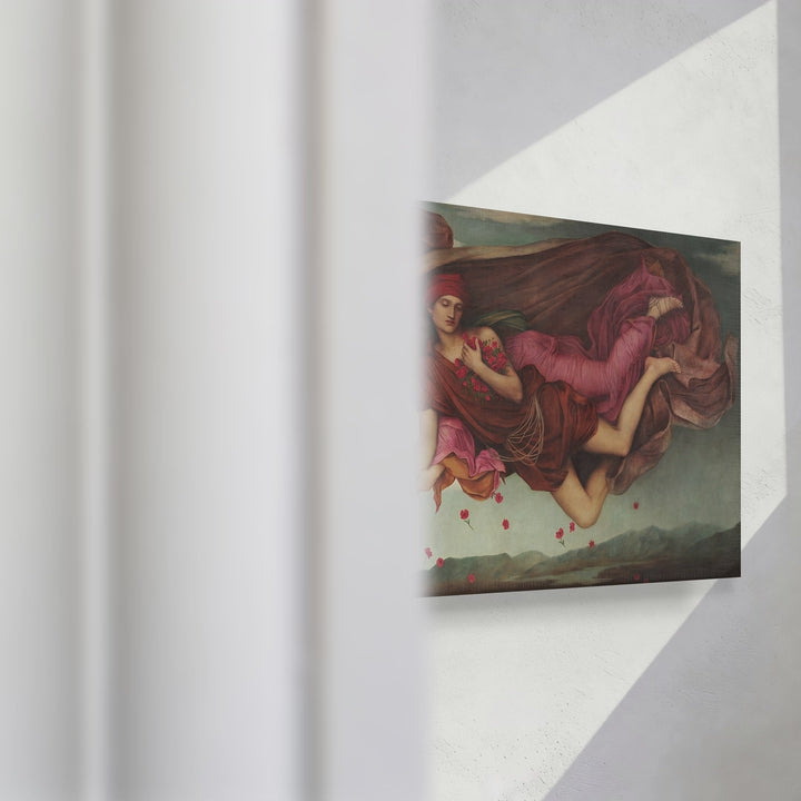 Format_Gallery Canvas | Night and Sleep by Evelyn De Morgan — gallery wrapped canvas video mockup