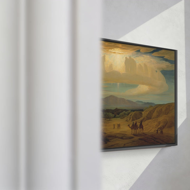 Format_Framed Canvas | Star of Bethlehem by Elihu Vedder — framed canvas video mockup