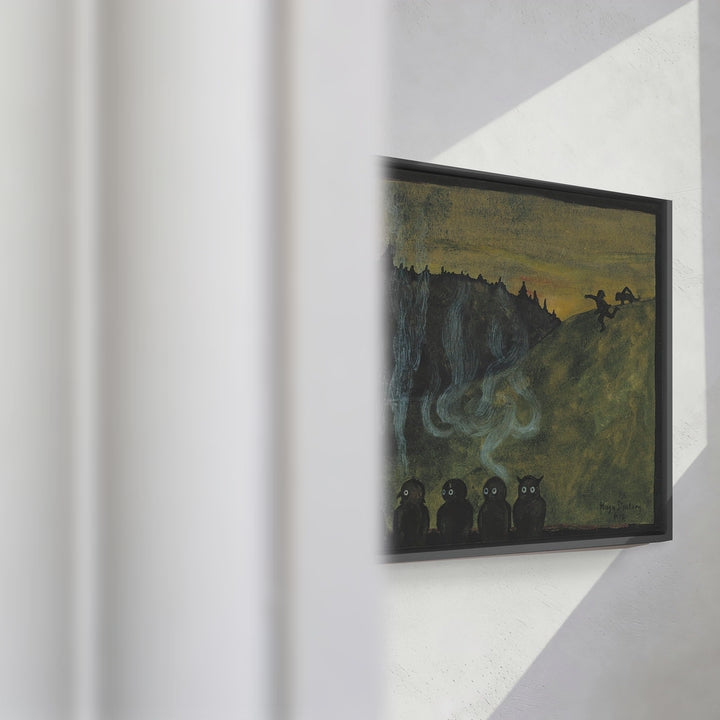 Format_Framed Canvas | Vision by Hugo Simberg — framed canvas video mockup