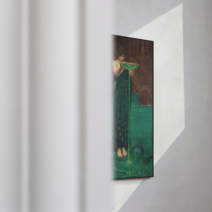 Format_Framed Canvas | Circe Invidiosa by John William Waterhouse — framed canvas video mockup