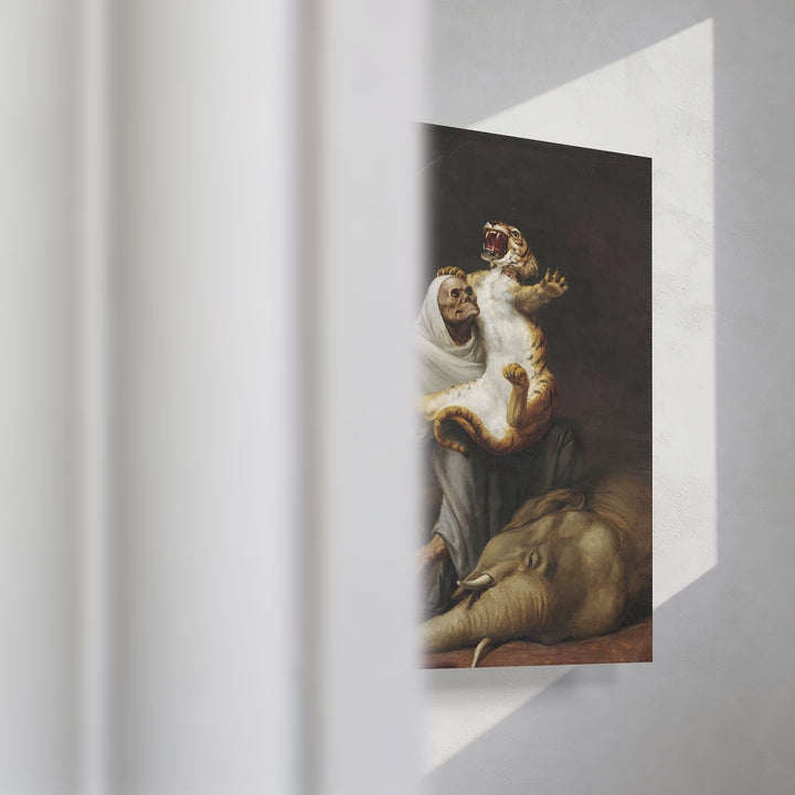 Format_Gallery Canvas | Power of Death by William Holbrook Beard — gallery wrapped canvas video mockup