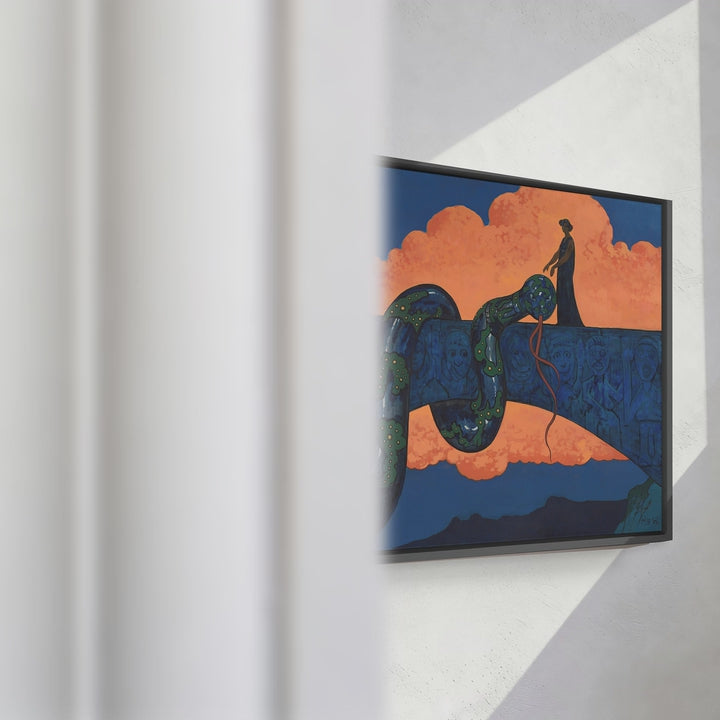Format_Framed Canvas | Tamed by Marian Wawrzeniecki — framed canvas video mockup