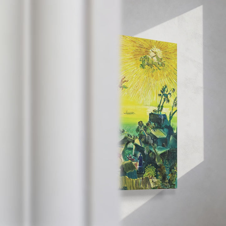 Format_Gallery Canvas | The Fall of Icarus by Oskar Laske — gallery wrapped canvas video mockup