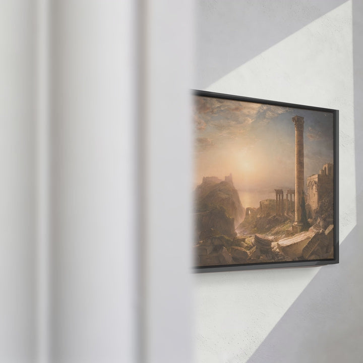 Format_Framed Canvas | Syria by the Sea by Frederic Edwin Church — framed canvas video mockup