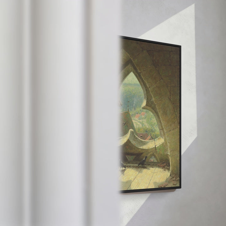 Format_Framed Canvas | Through the Window by Arthur Wasse — framed canvas video mockup