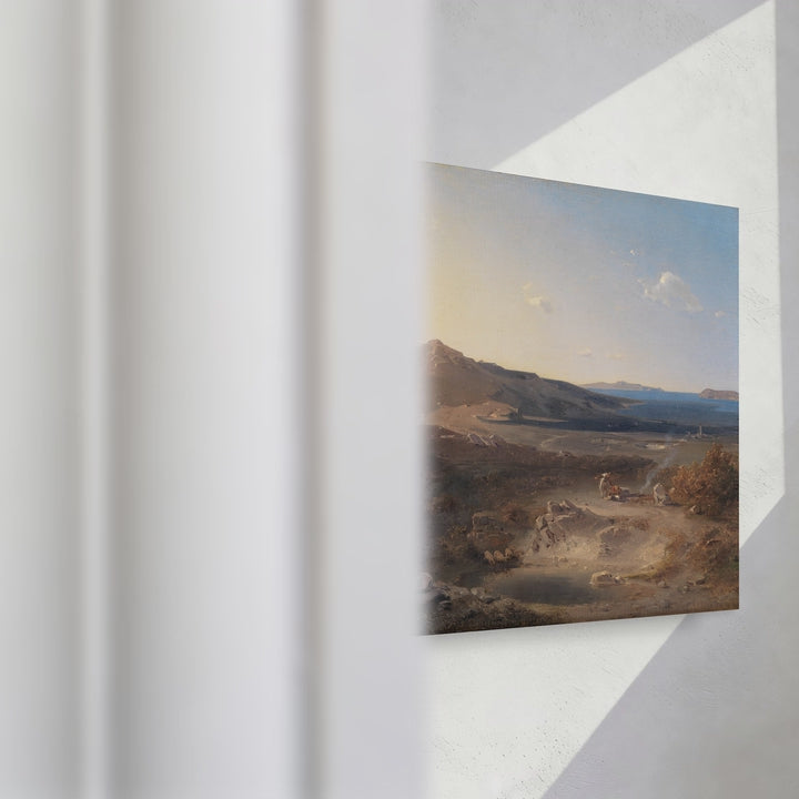 Format_Gallery Canvas | The Island of Delos by Carl Rottmann — gallery wrapped canvas video mockup