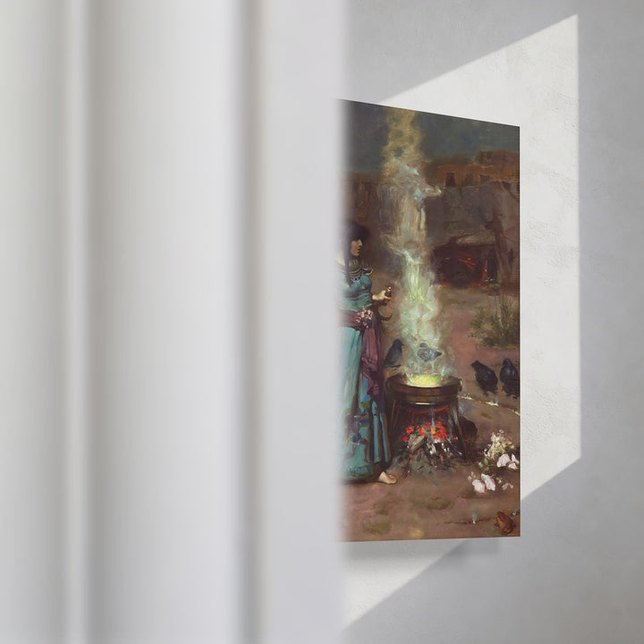Format_Gallery Canvas | The Magic Circle by John William Waterhouse — gallery wrapped canvas video mockup