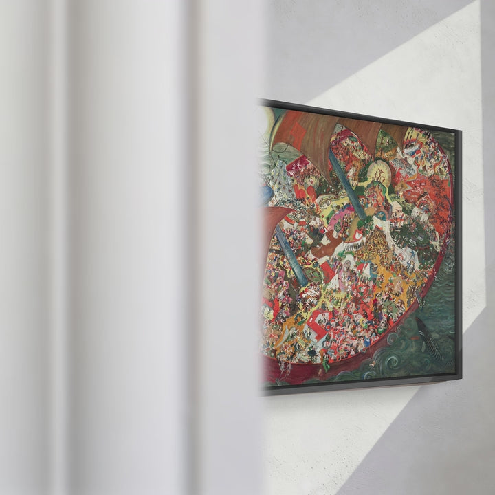 Format_Framed Canvas | Ship of Fools by Oskar Laske — framed canvas video mockup