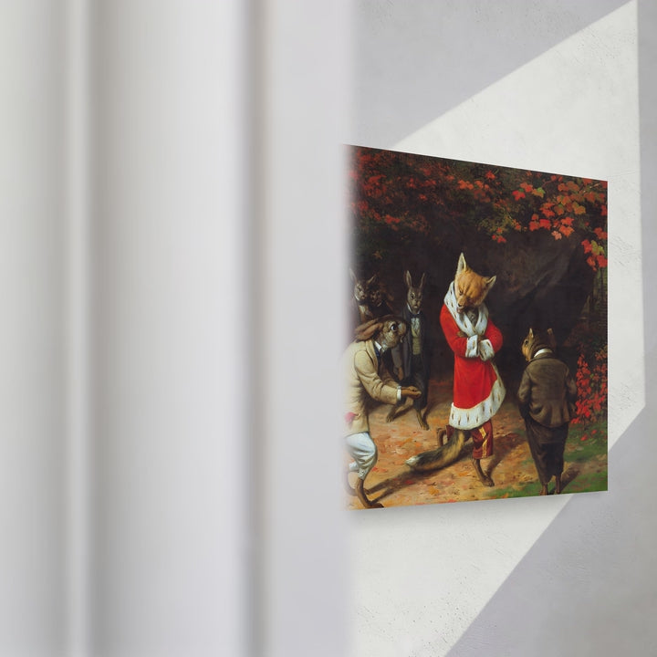 Format_Gallery Canvas | His Majesty Receives by William Holbrook Beard — gallery wrapped canvas video mockup