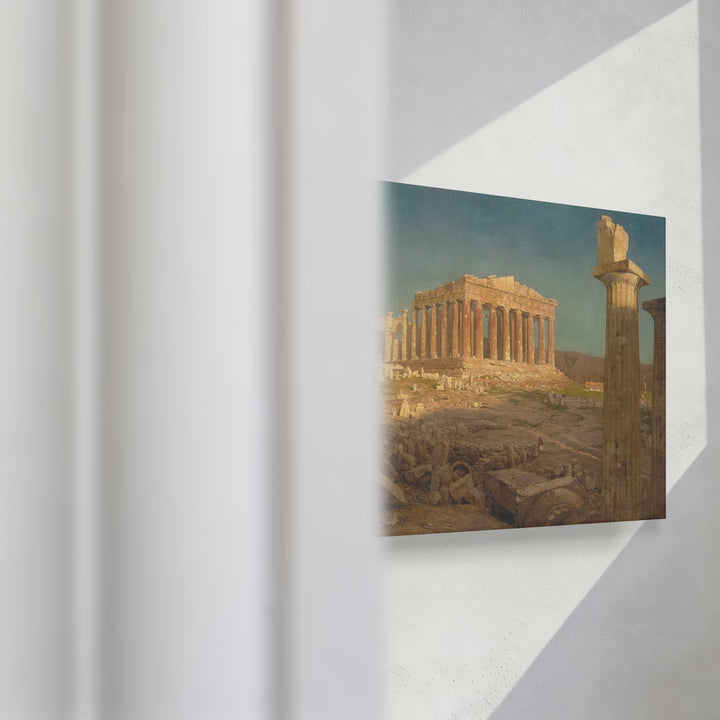 Format_Gallery Canvas | The Parthenon by Frederic Edwin Church — gallery wrapped canvas video mockup