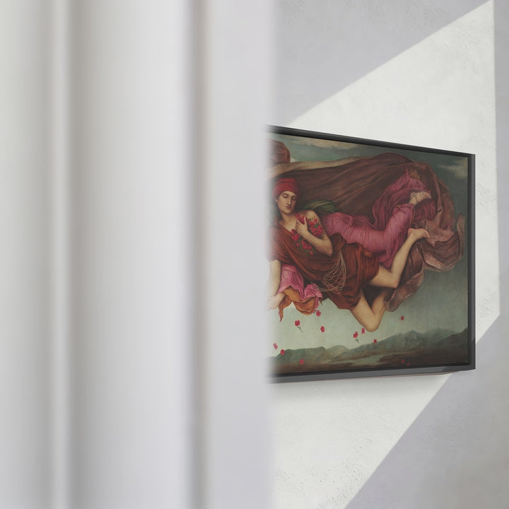 Format_Framed Canvas | Night and Sleep by Evelyn De Morgan — framed canvas video mockup