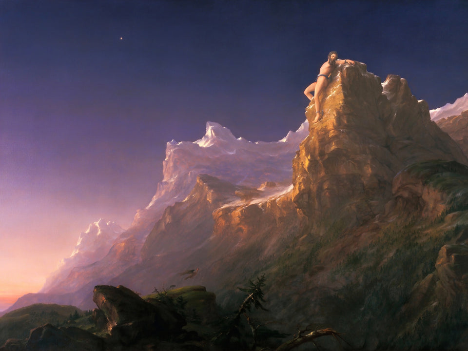 Prometheus Bound by Thomas Cole