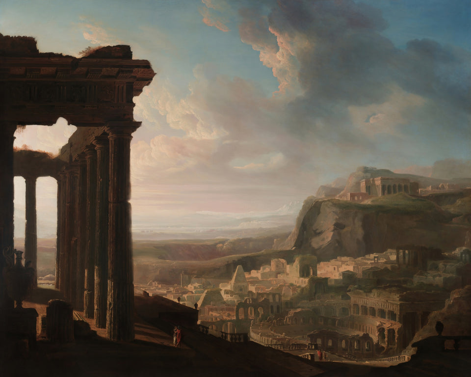 Ruins of an Ancient City by John Martin