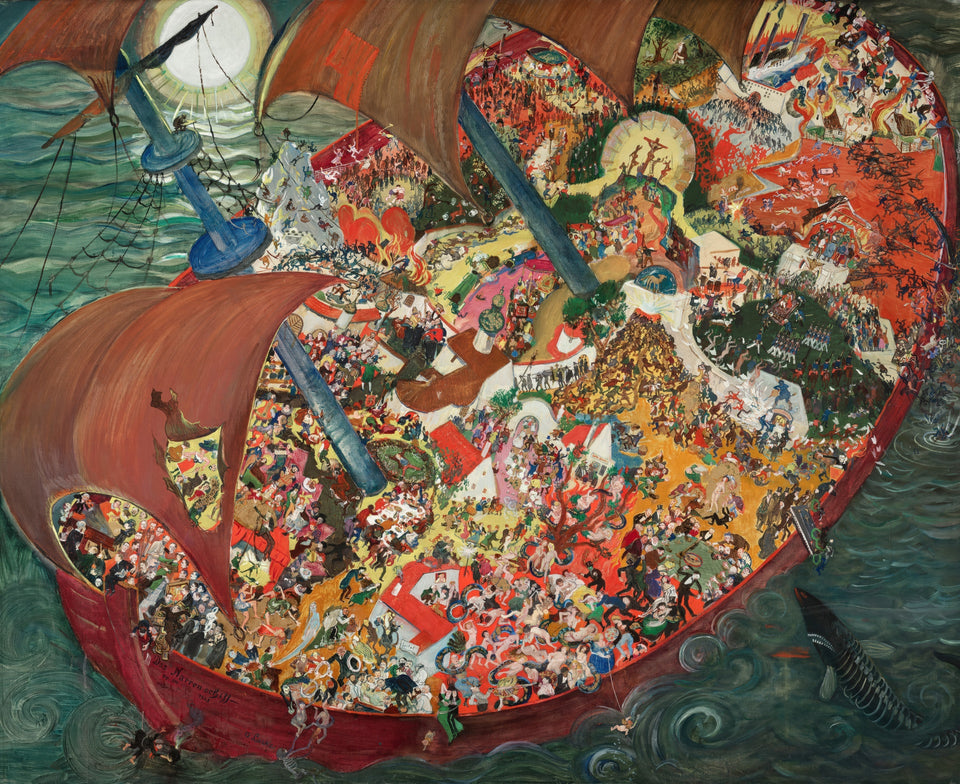 Ship of Fools by Oskar Laske