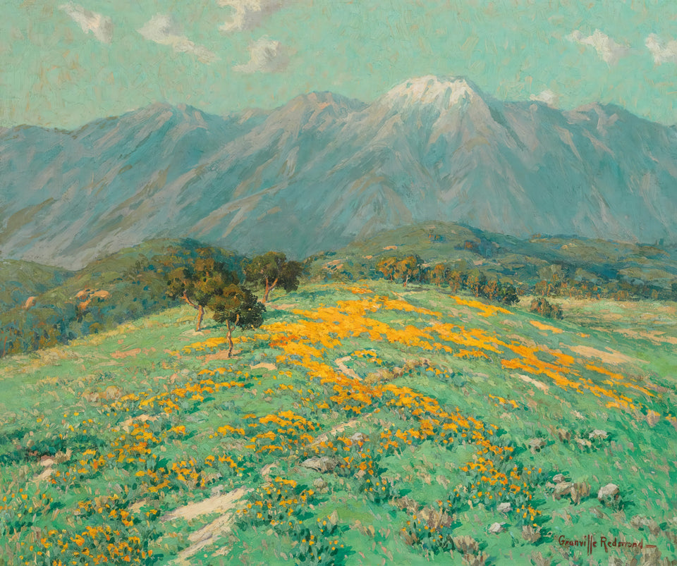 Snow Capp Spring by Granville Redmond