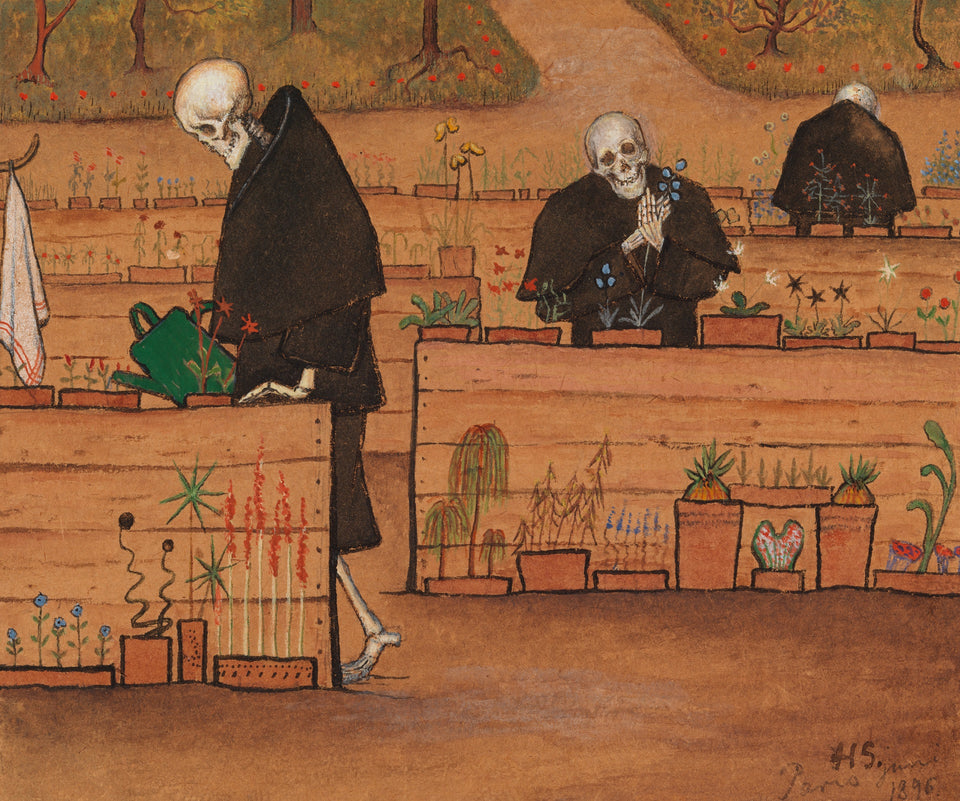 The Garden of Death by Hugo Simberg