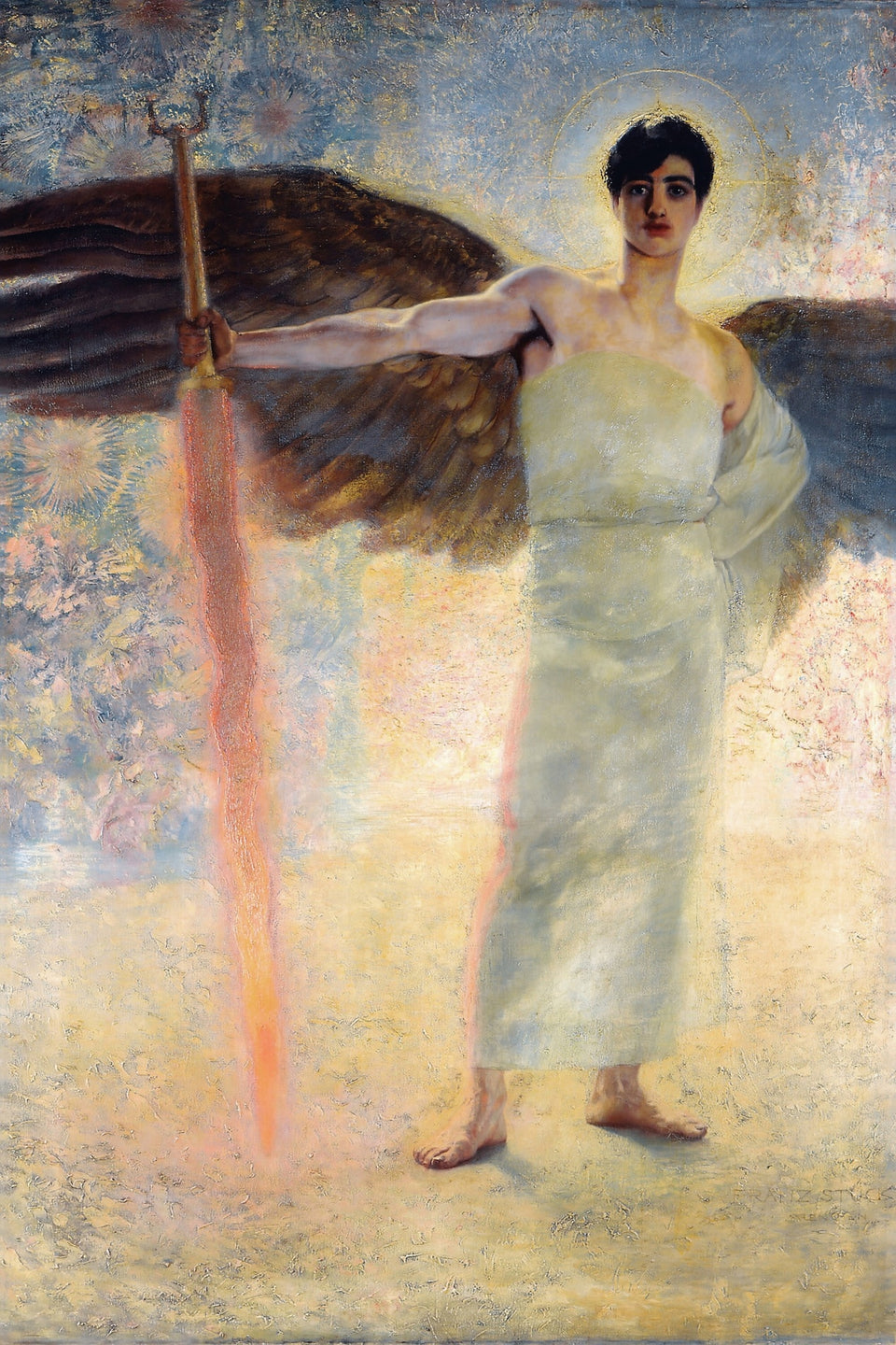 The Guardian of Paradise by Franz von Stuck