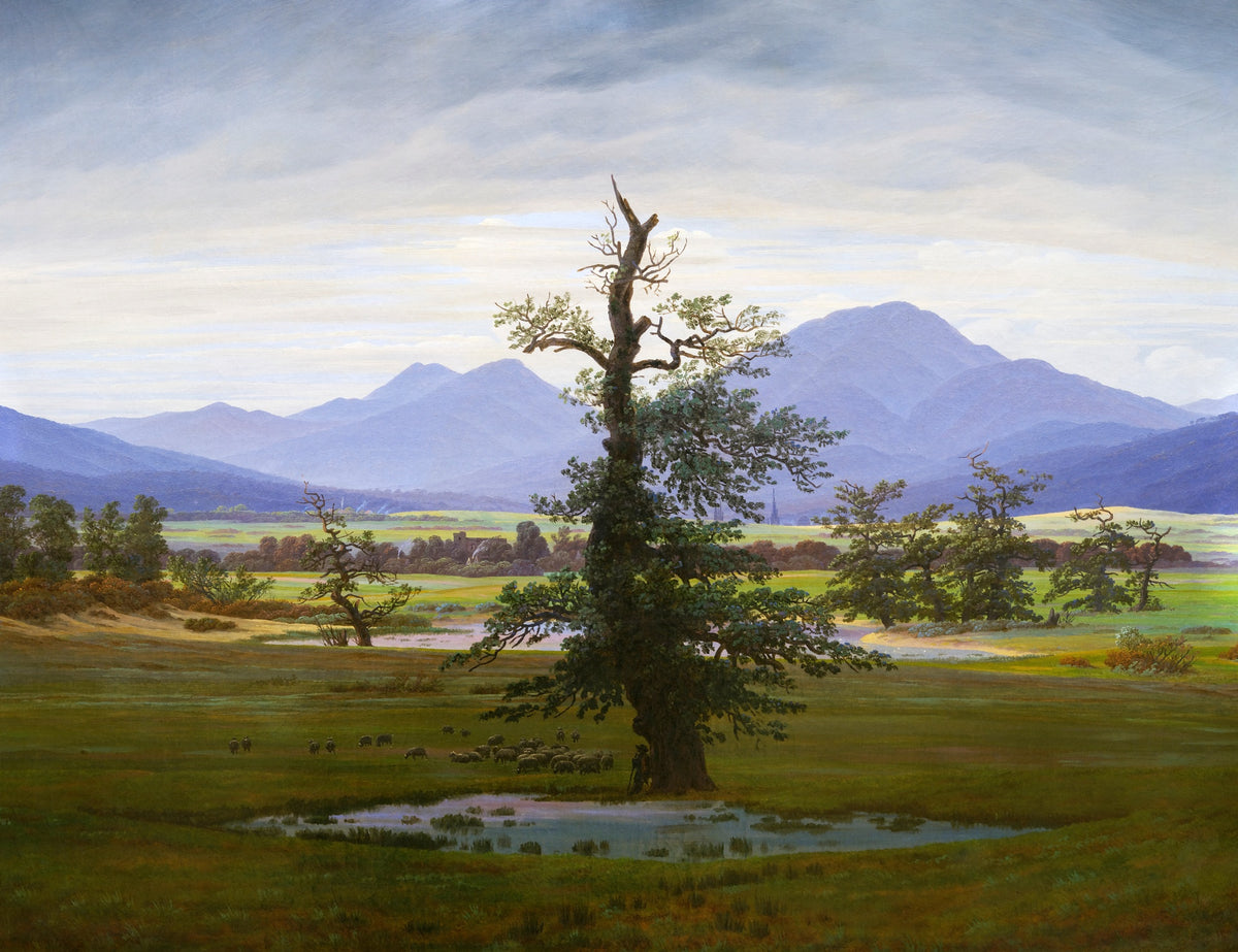 The Lonely Tree by Caspar David Friedrich
