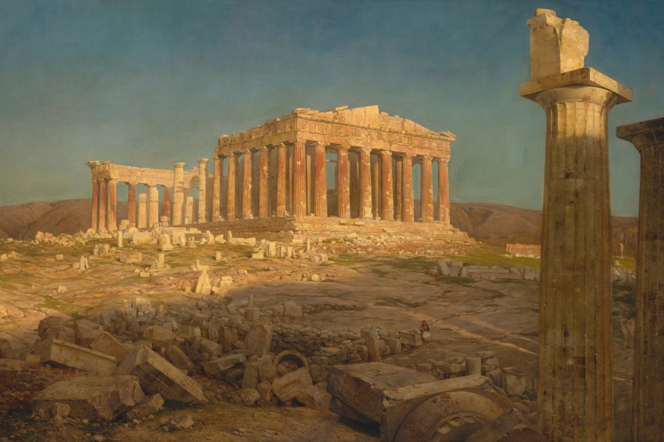 The Parthenon by Frederic Edwin Church
