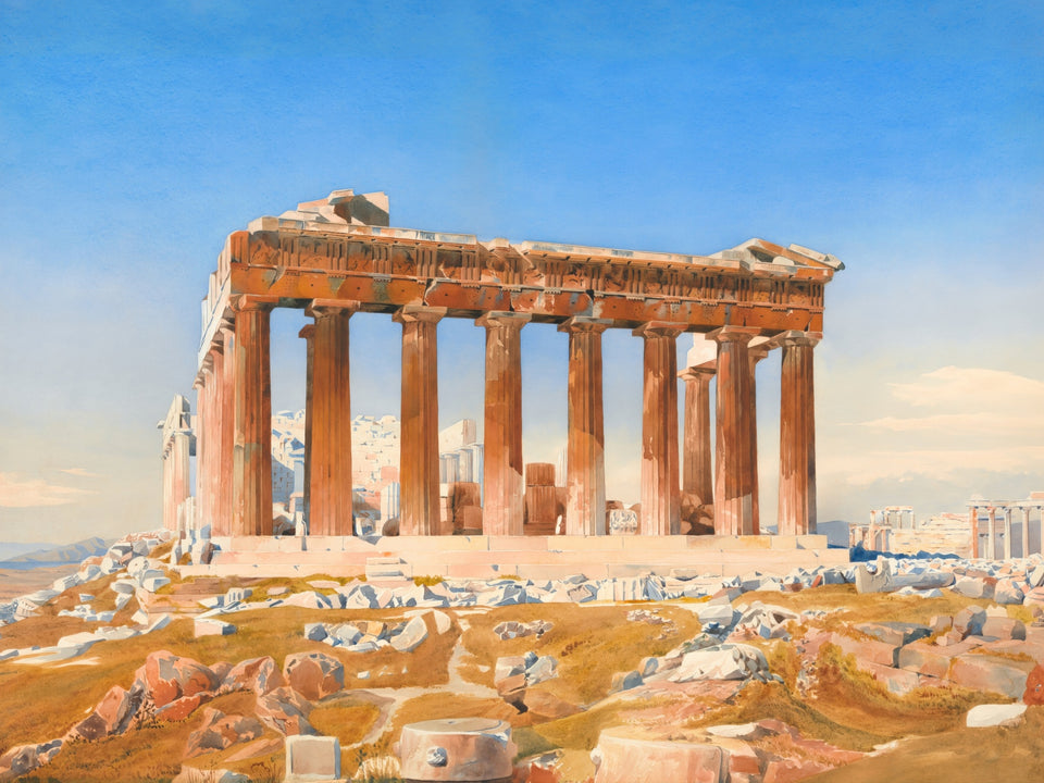 The Parthenon by Thomas Hartley Cromek