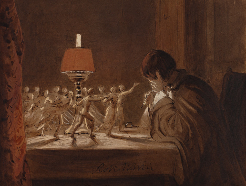 The Poet's Dream by Robert Walter Weir