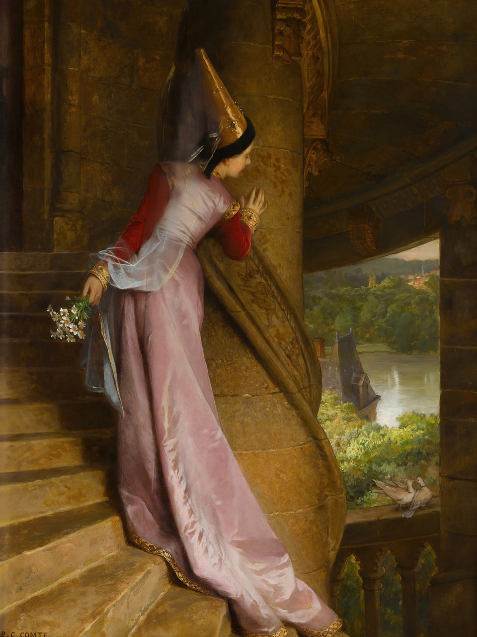 The Secret Rendezvous by Pierre-Charles Comte