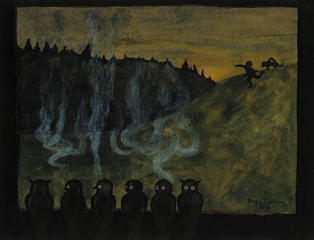 Vision by Hugo Simberg, the whole painting