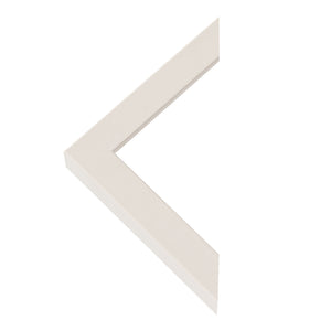 White Classic frame — frame detail