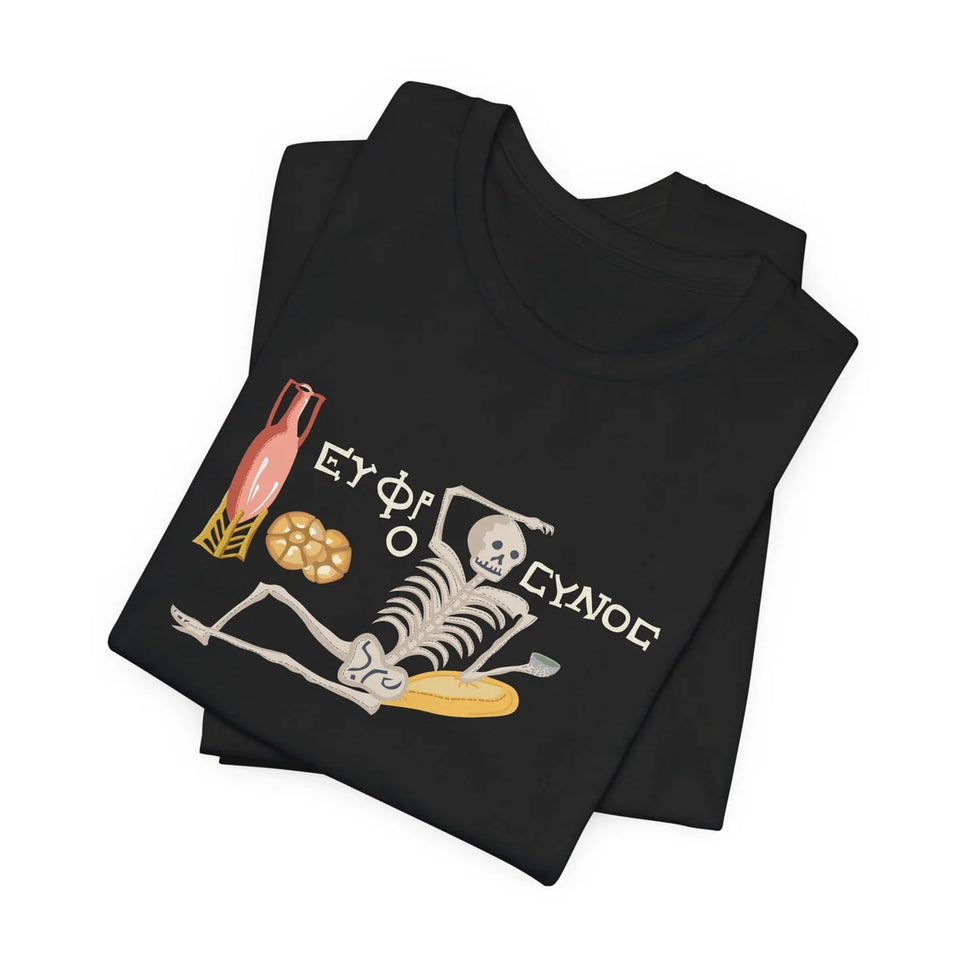 Be cheerful, enjoy your life T-shirt, folded
